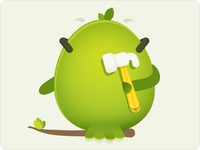 Tiny Evil Early Bird...
