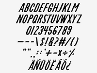 FOUNDFONT™ - Reverend Italic on Steroids