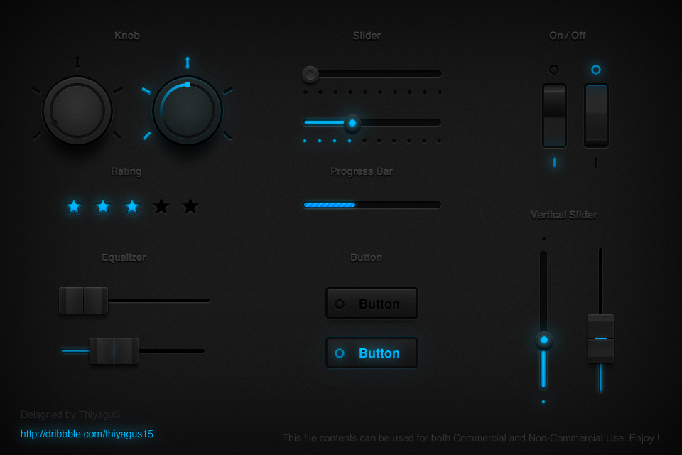 Tron_ui_set