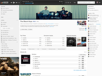 Artist page