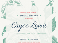 bridal brunch