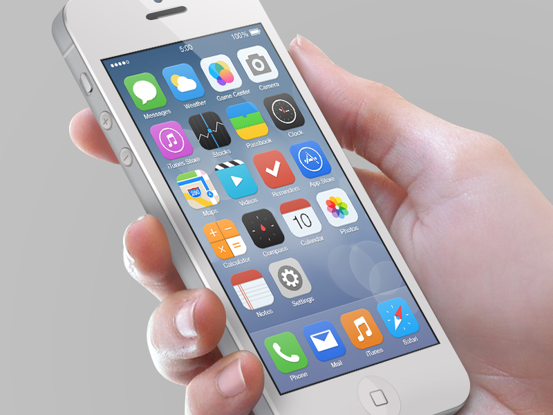 iOS7 Reimagined