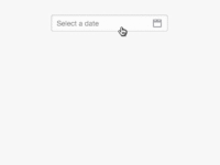 Simple Date Picker