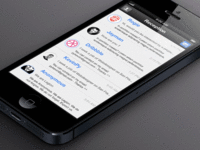 Mail interface GIF