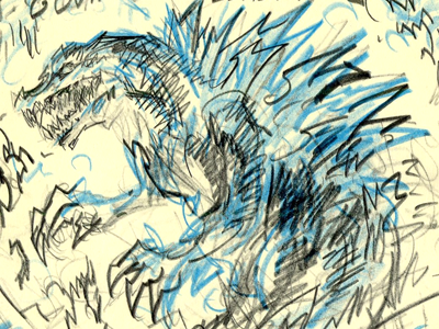 Gojira-sketch001