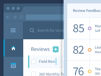 HR Admin Web App UI/UX