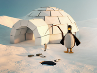 Low Poly Igloo