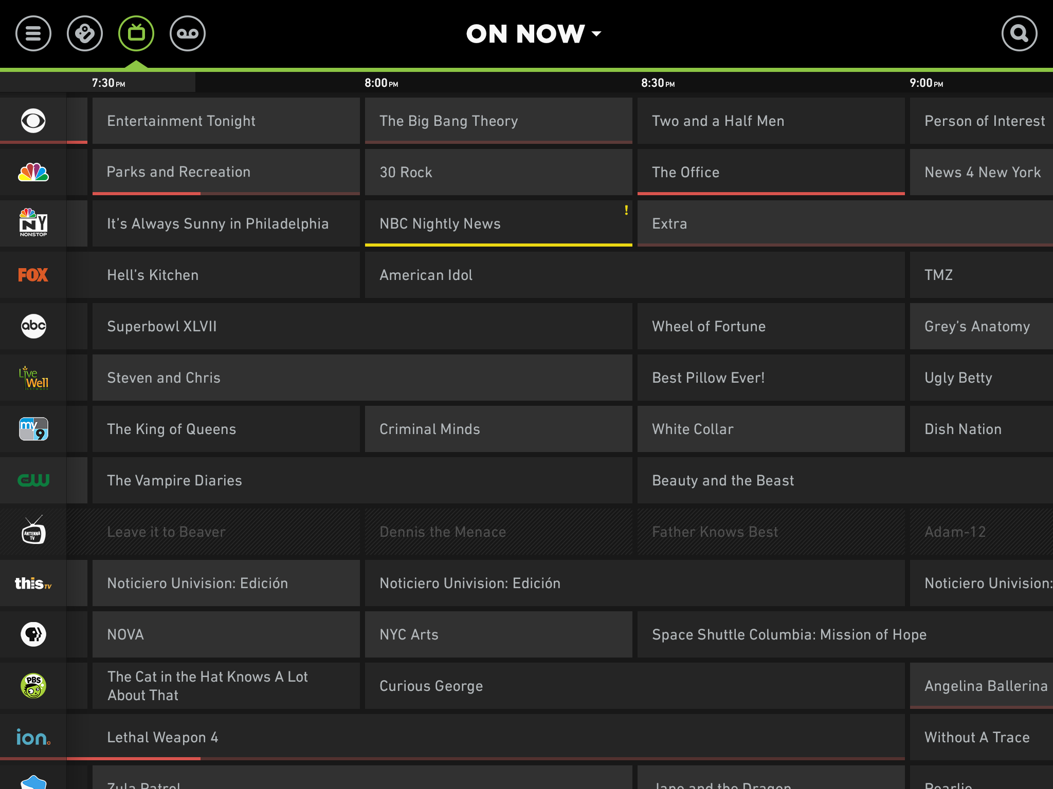 Livetv-guide