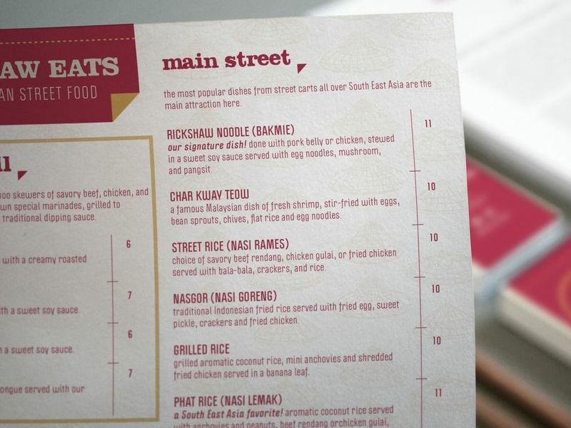 Rickshaw Republic Menu 