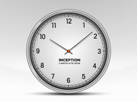 Clock icon, Inception