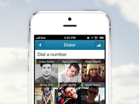 Dialer Screen