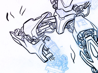 Chrome Dome Inks - in progress