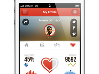 Statistic App Concept