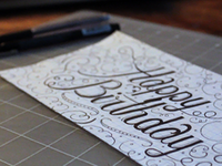 Lettering Practice 