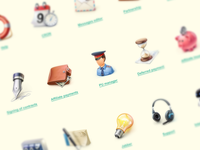 High quality icons set