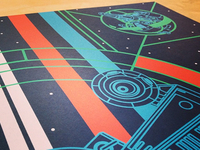 Fighter Screenprint Preview