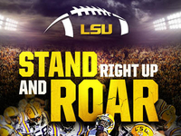 2012 LSU Football Media Guide Cover