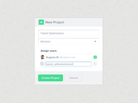New Project Flow