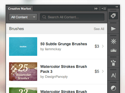 Creative Market Photoshop Plugin