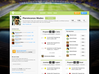 Profile page