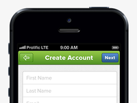 Create Account