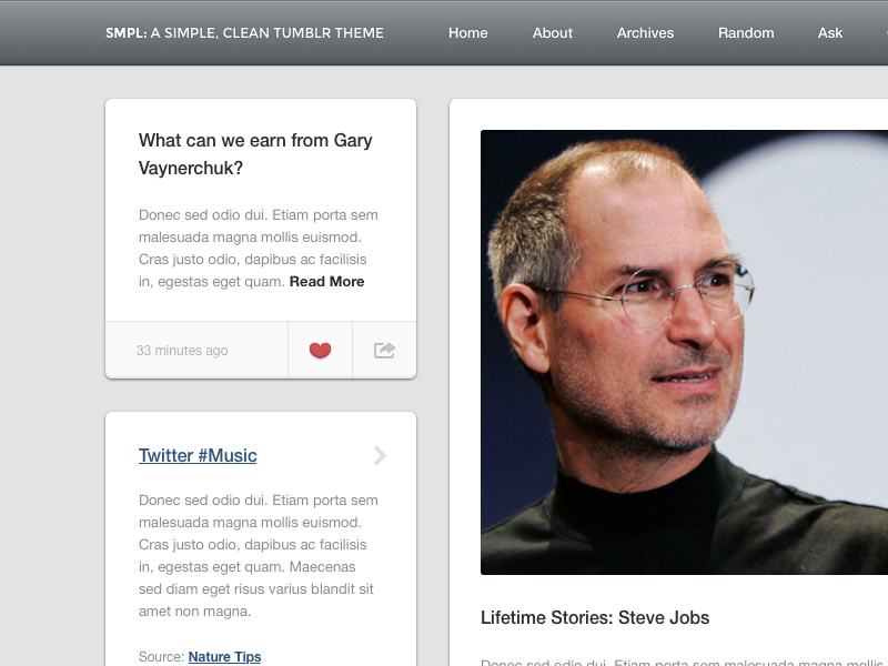 Homepage