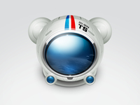 Spacebear helmet