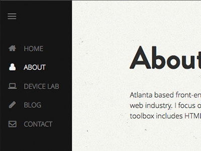 New Site - About Section