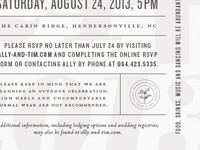 Wedding Invites