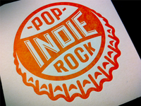 Letterpress Coaster