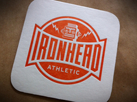 Letterpress Logo Coaster #3