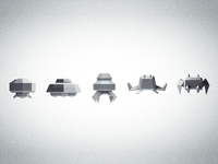 Low Poly Aliens