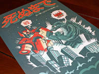 Bare-Knuckle Kaiju Print