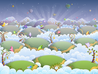 800x600 Background "Dreamland" for Happy Builder 2 