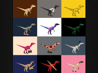 VLT - personalised dinos part 2