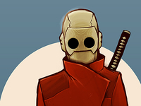 Samurai sketch 