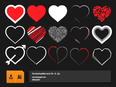 Vector Hearts Collections