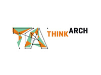 Logo Design Architecture on Dribbble   Thinkarch Architecture Competition Logo Design By Alex Tass