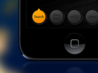 FREE Rounded iOS Menu