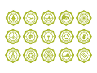 Leed Badges Full Set
