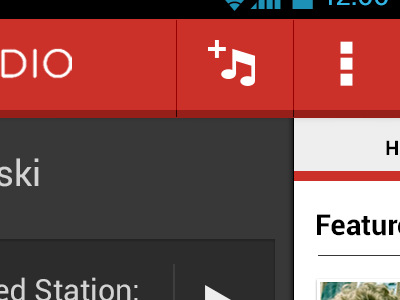 Iheart-drawer-screen