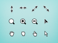 Pixel Cursors