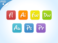 Candy Adobe [PSD]