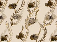 Botanical Pattern detail