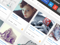 Behance Flat