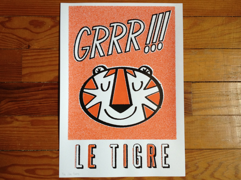 Grrr-silkscreenprint