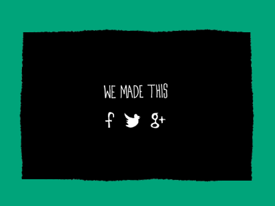 Hand drawn social media icons