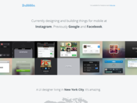 Dribbbler - Free portfolio theme