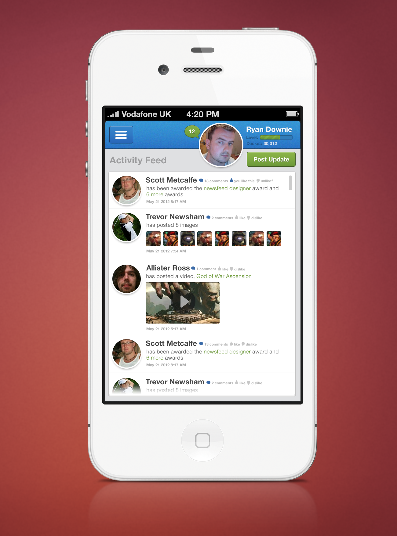 News-feed-iphone