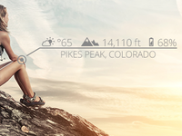 Hiking Data Overlay